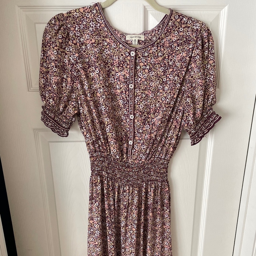 Floral midi dress